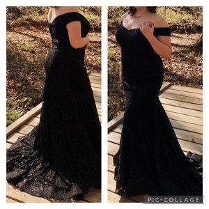 Black prom dress!